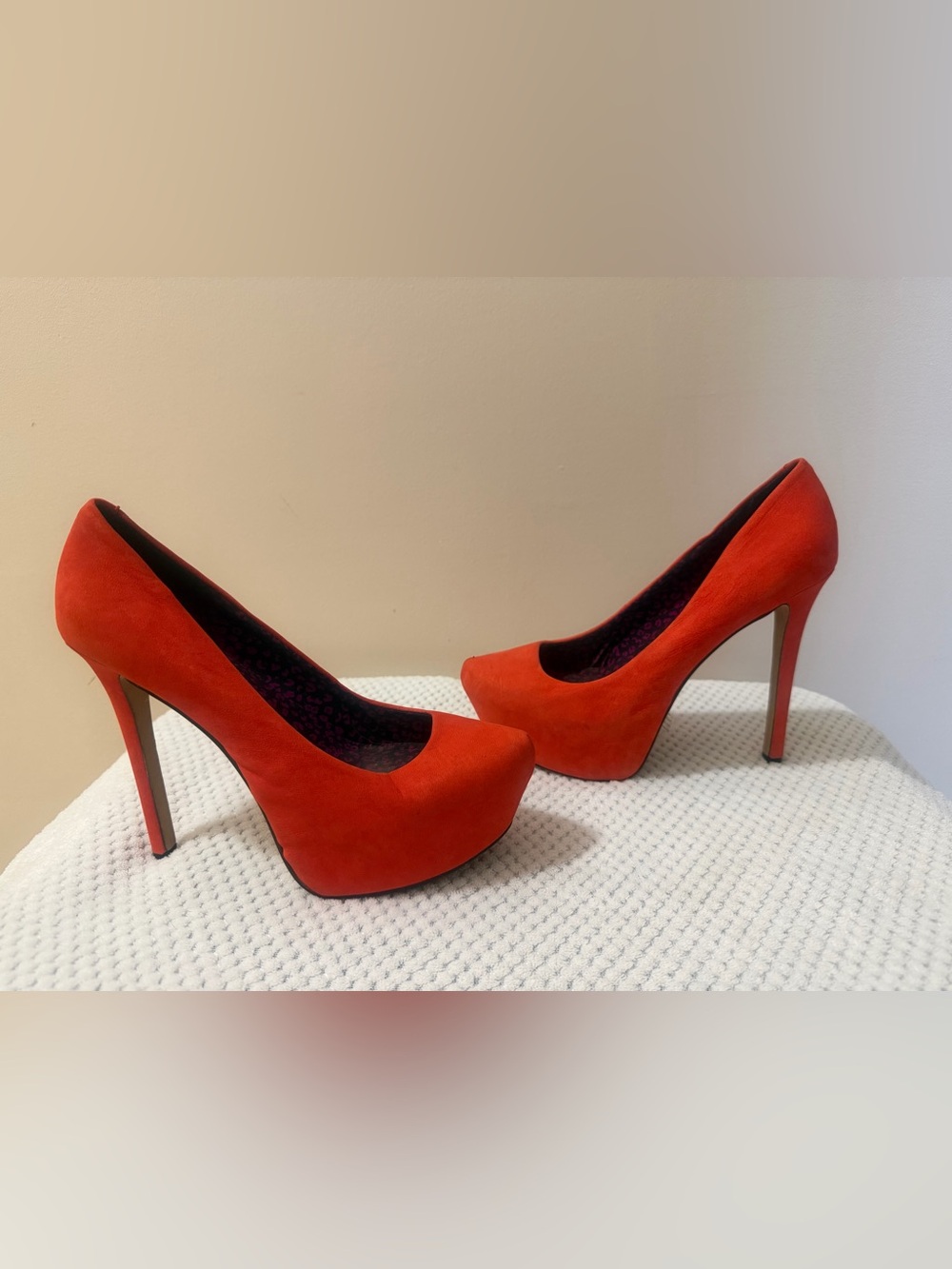 Jessica Simpson Suede Platform Pumps